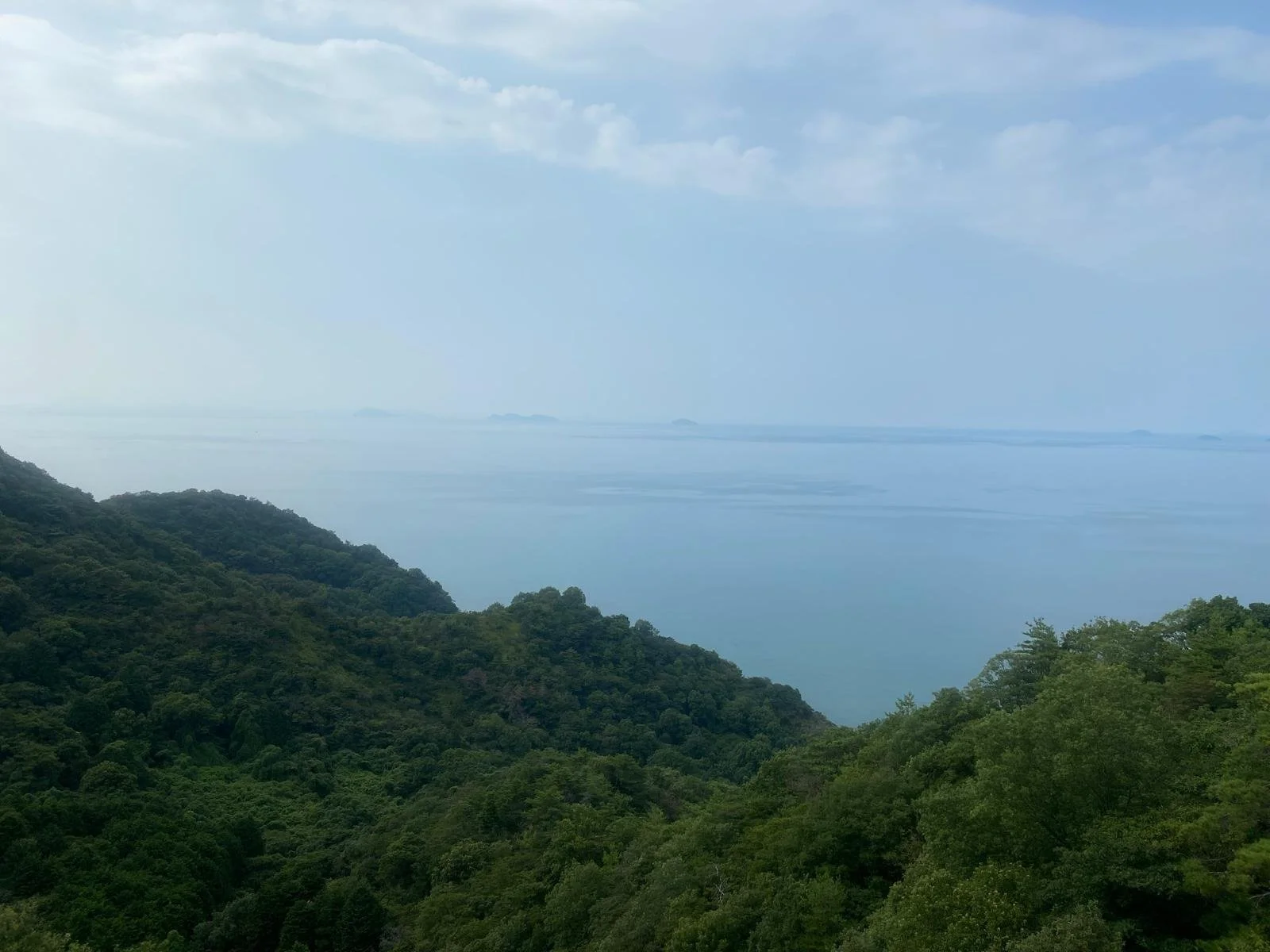 Water meets the mountains - common scene in Japan