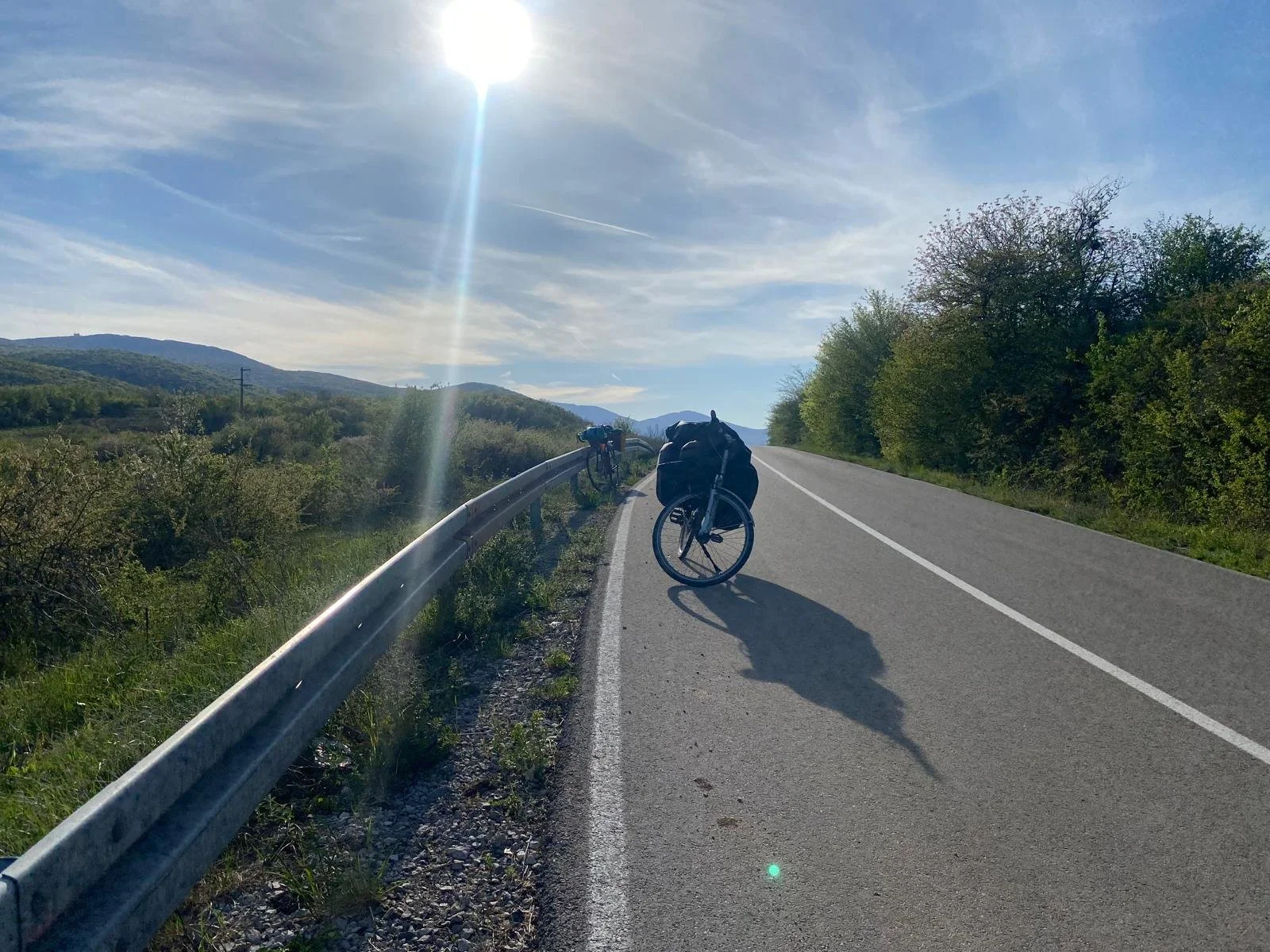 My bike and that of a fellow Dutch Bikepacker named Mathias who I rode with