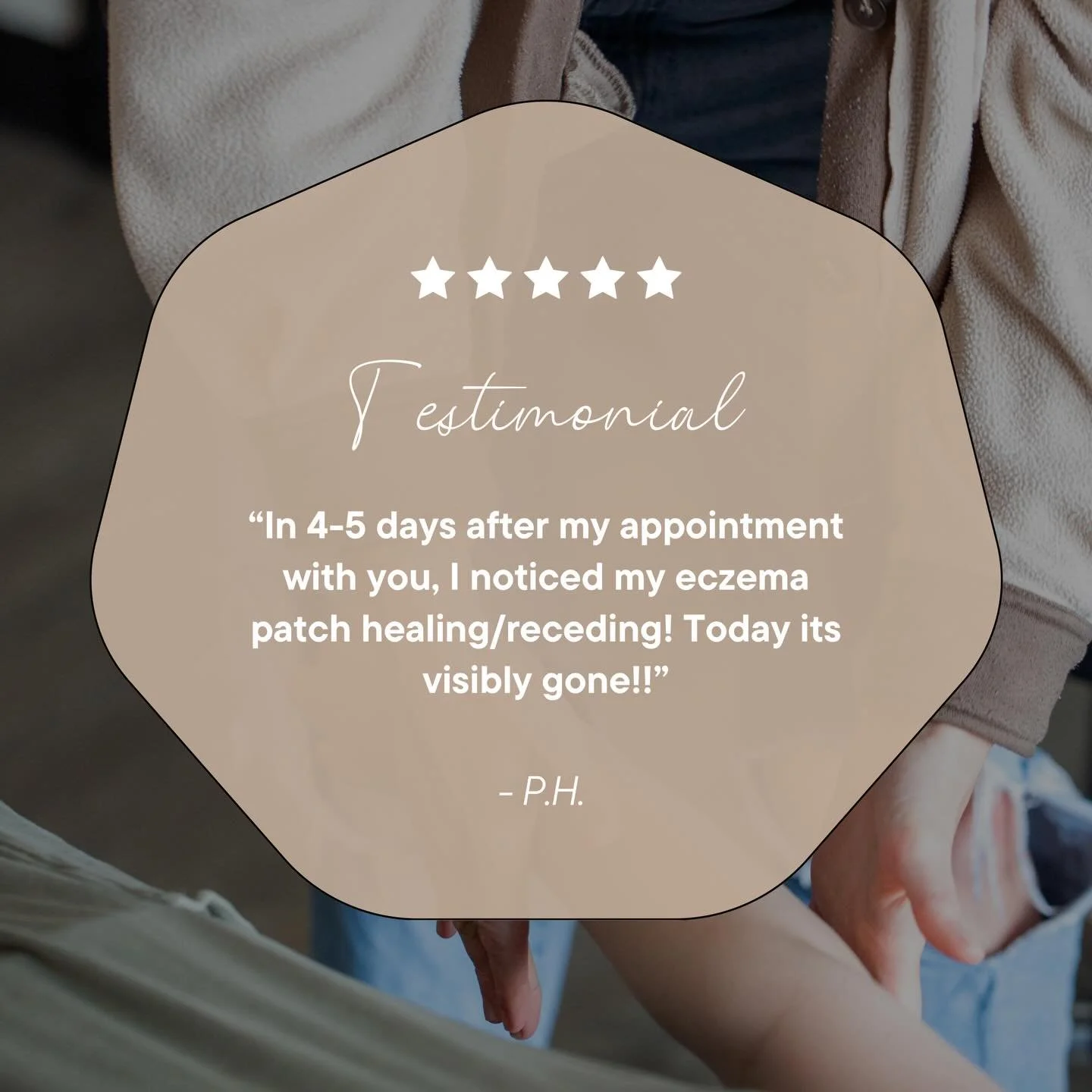 Amazing testimonial! Health isn&rsquo;t a one size fits all. With the use of AK and muscle testing, we able to create a personalized protocol made specifically for YOU 🤍✨