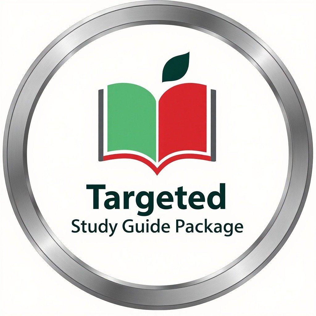 THE TARGETED STUDY PACKAGE ⭐ Most Popular
