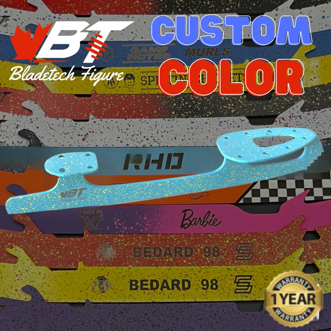 Figure Skate Blades Colored