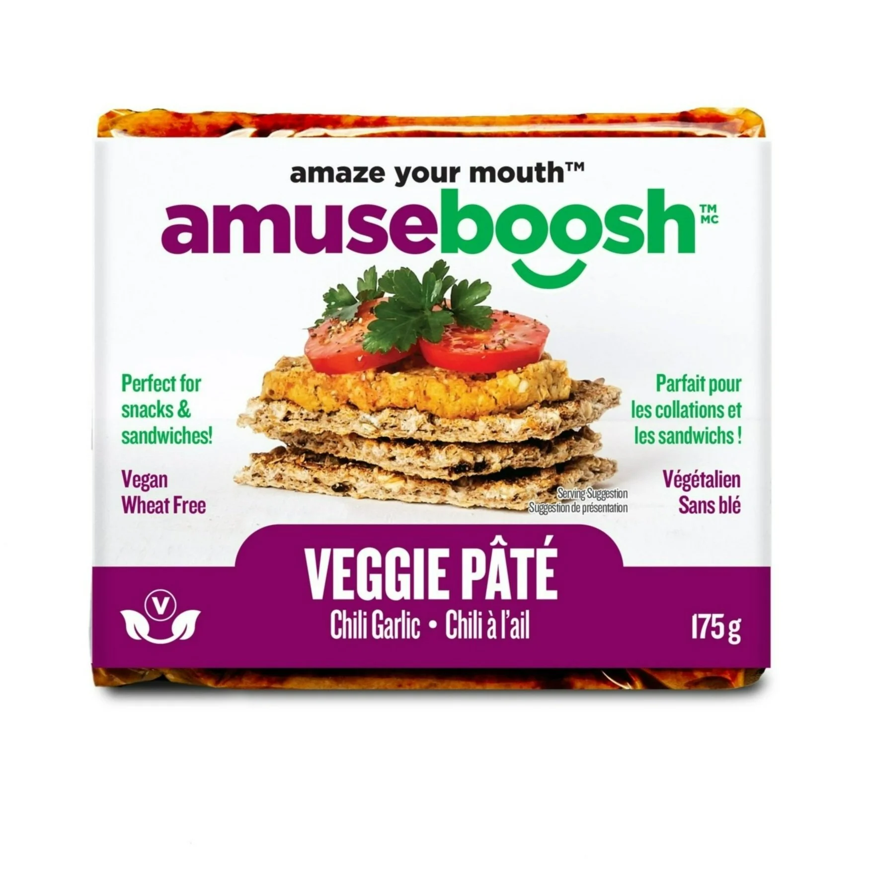 Chili Garlic Veggie Pâté