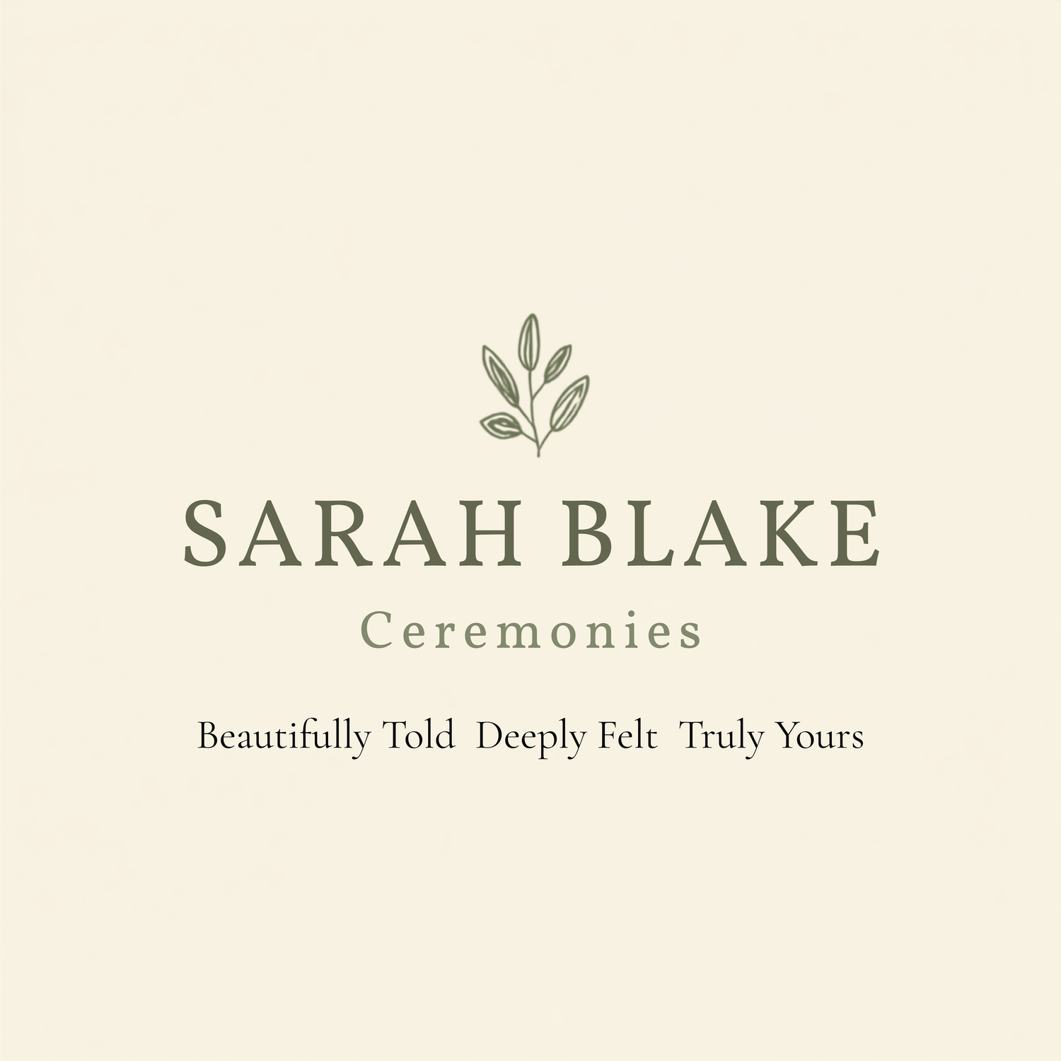 Sarah Blake Ceremonies - Depth through Experience