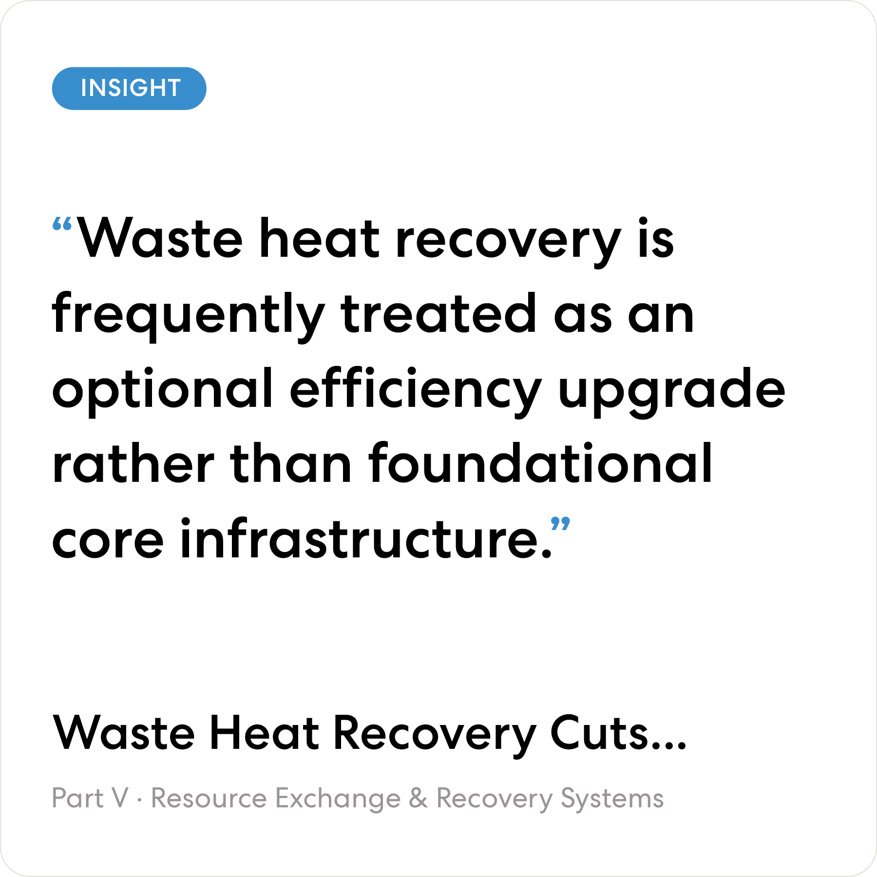 Waste Heat Recovery Cuts Real HVAC Load