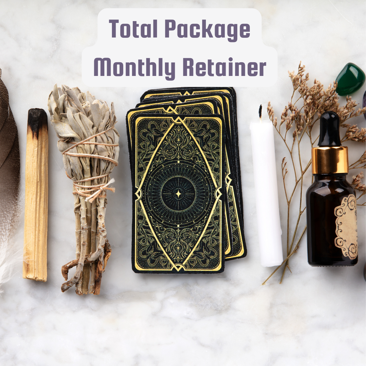 Private Reader Retainer + Ritual Work (Monthly)