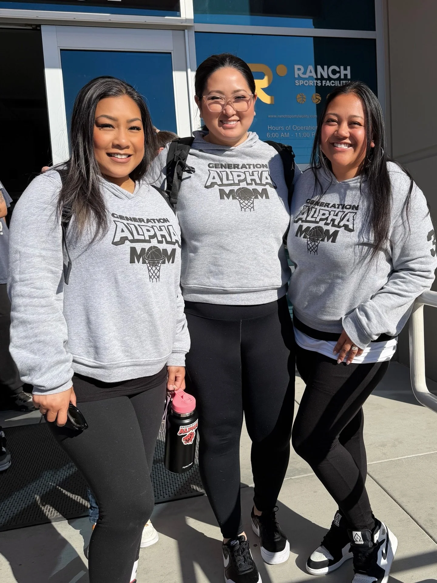 Basketball moms showing their ALPHA PRIDE in custom hoodies. 🦁🏀

📩 DM us for custom SPORTS MOM gear so you&rsquo;ll be game day ready!

#sportsmom #basketballlife #customapparel #youthbasketball #gamedayfit
