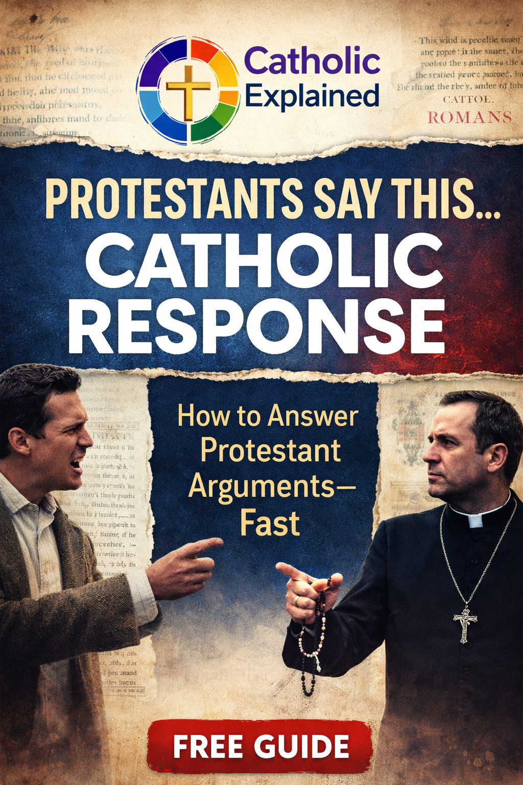 Protestants Say This… Here’s the Catholic Response (FREE GUIDE)