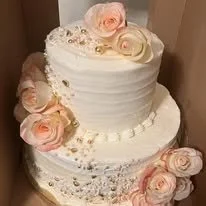 pink floral and sprinkles bridal shower tier.jpg