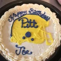 pitt football helmet cookie cake.jpg
