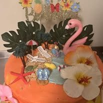 summer beach flamingo cake.jpg