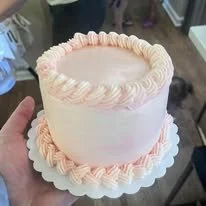 logan 1st bday smash cake light pink.jpg