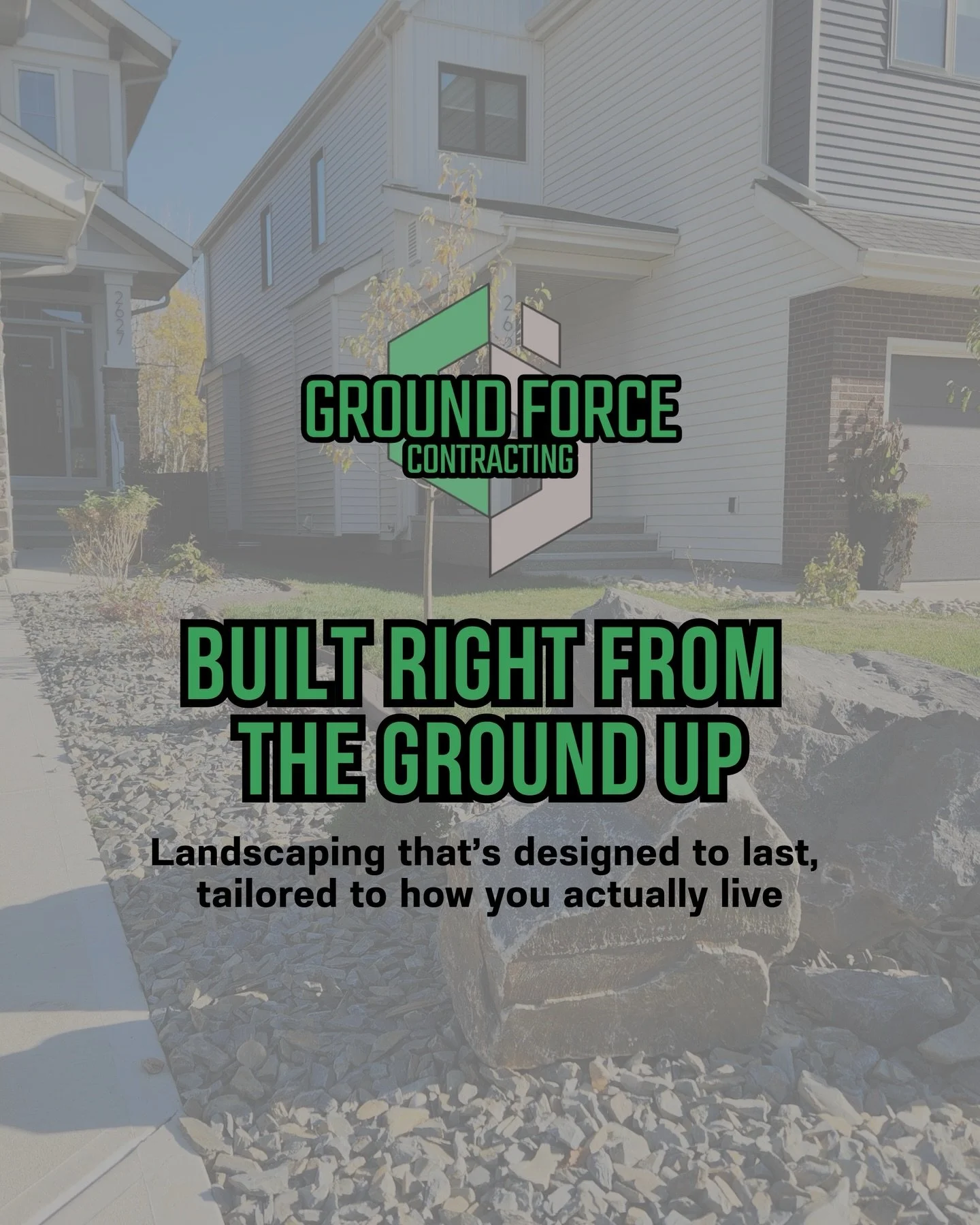 A great yard is more than grass and rock, it&rsquo;s the details that tie everything together.

At Ground Force Contracting, we build outdoor spaces that are made to last and designed to work for the way you live. From proper grading and drainage to 