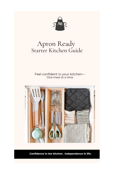 Apron Ready Starter Kitchen Guide cover