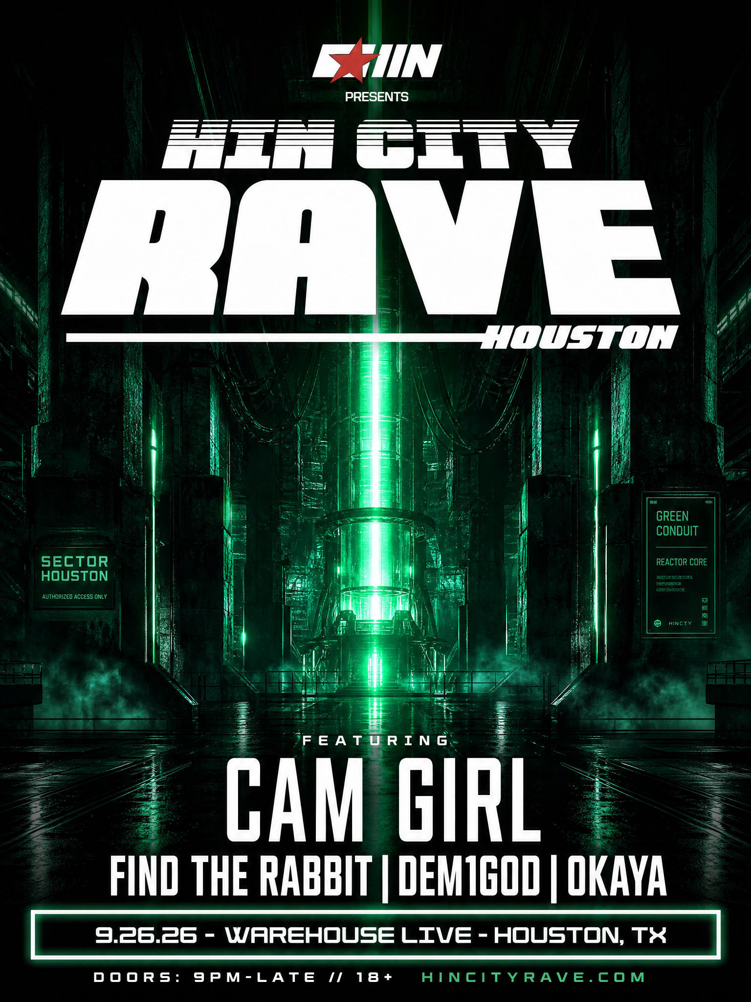 HINCITY RAVE - HOUSTON