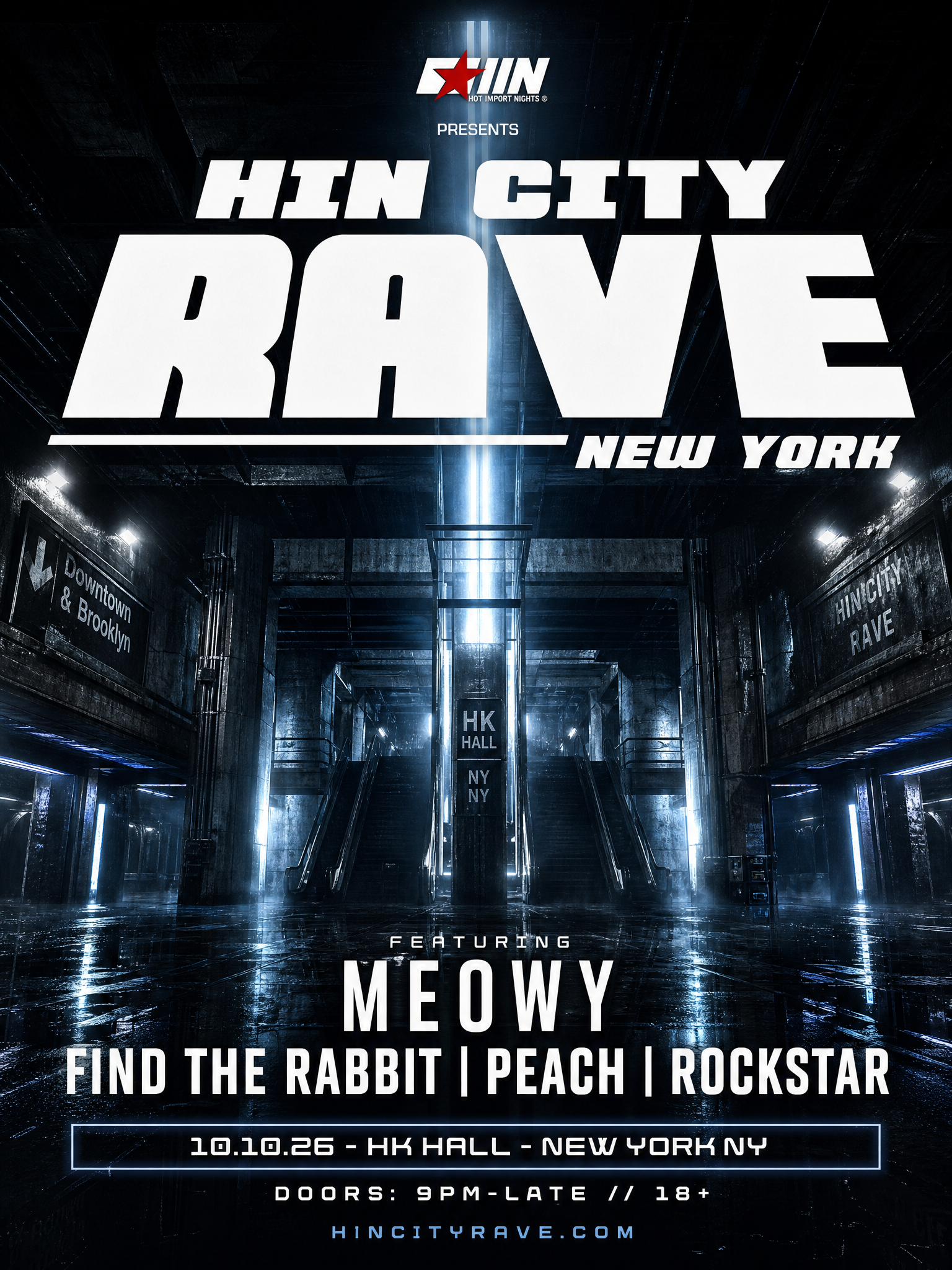 HINCITY RAVE - NEW YORK