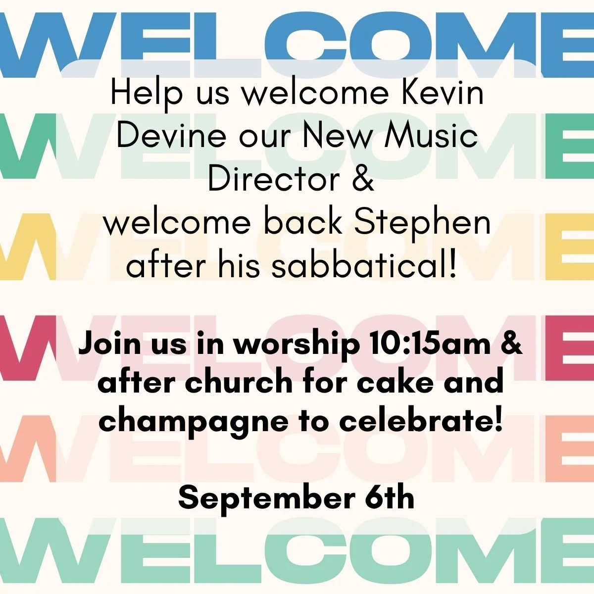 Welcome