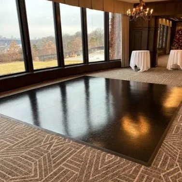 Black Dance Floor Rental Kansas City