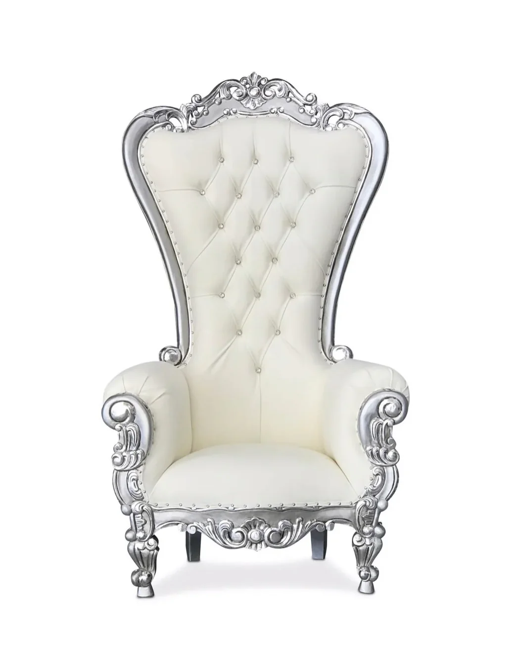 Silver Throne Chair Rental