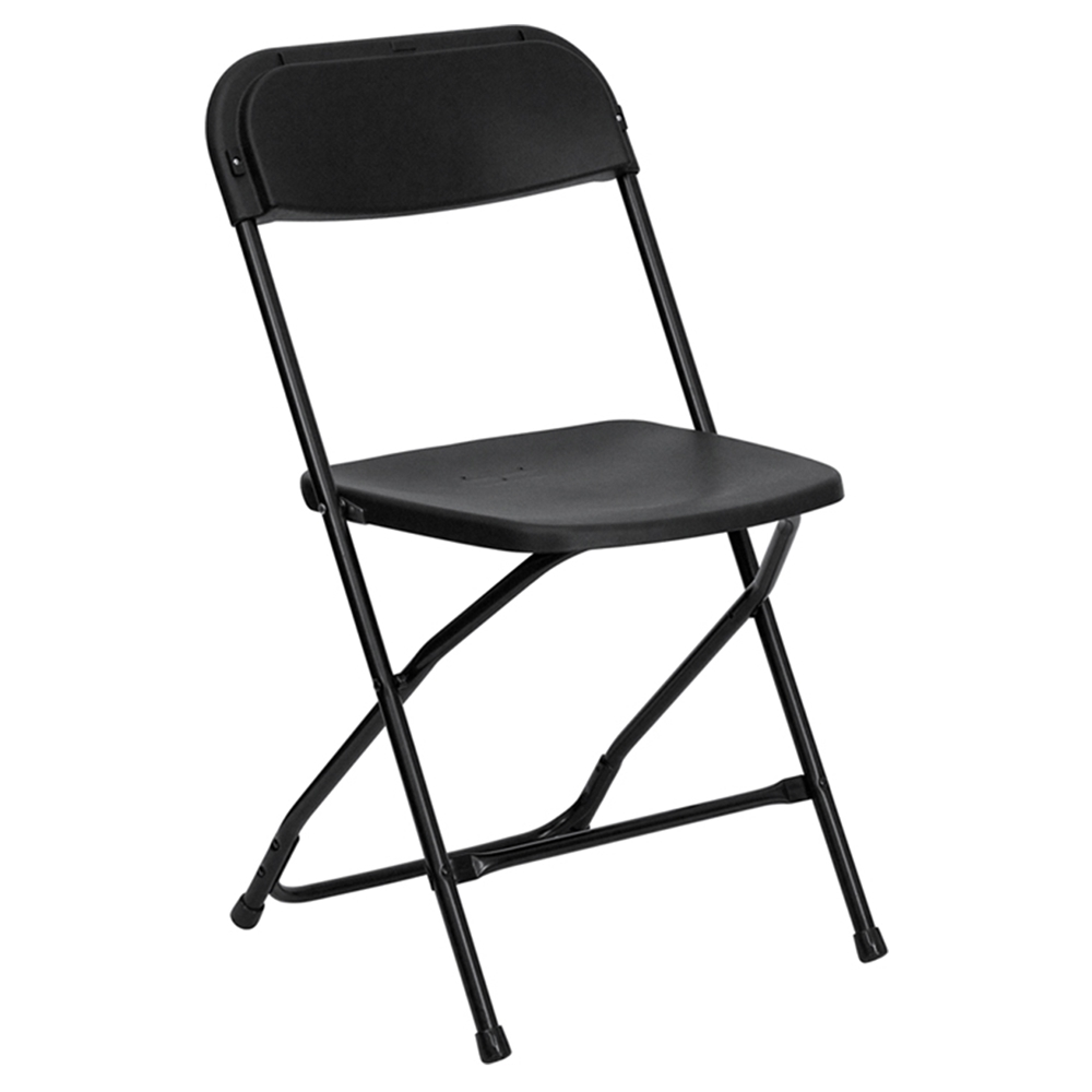 Black Folding Chair Rental