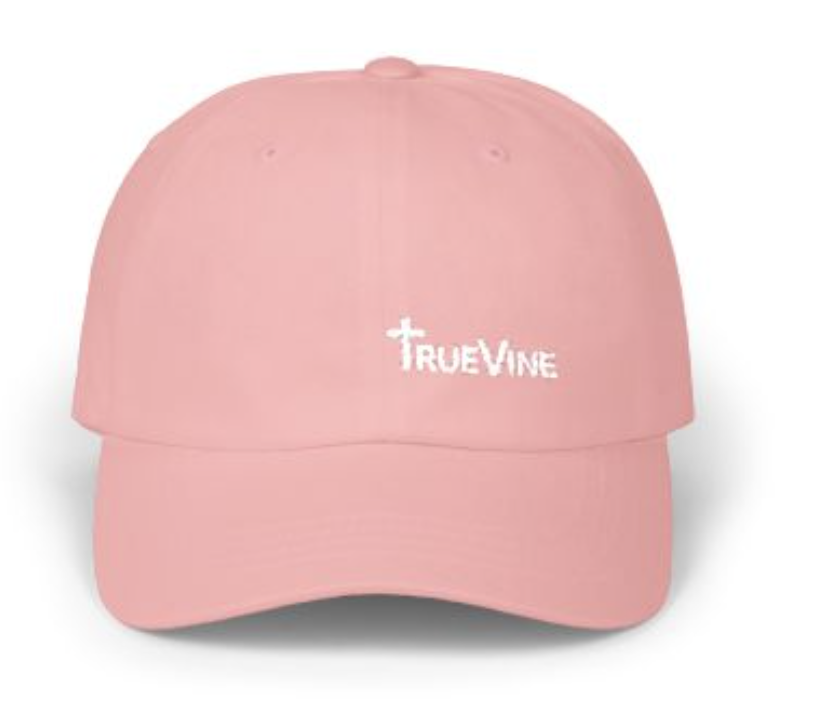 Pink Hat - White Logo
