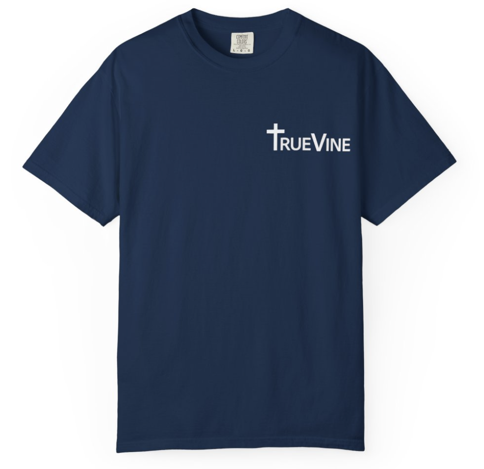 Navy T-Shirt - White Logo