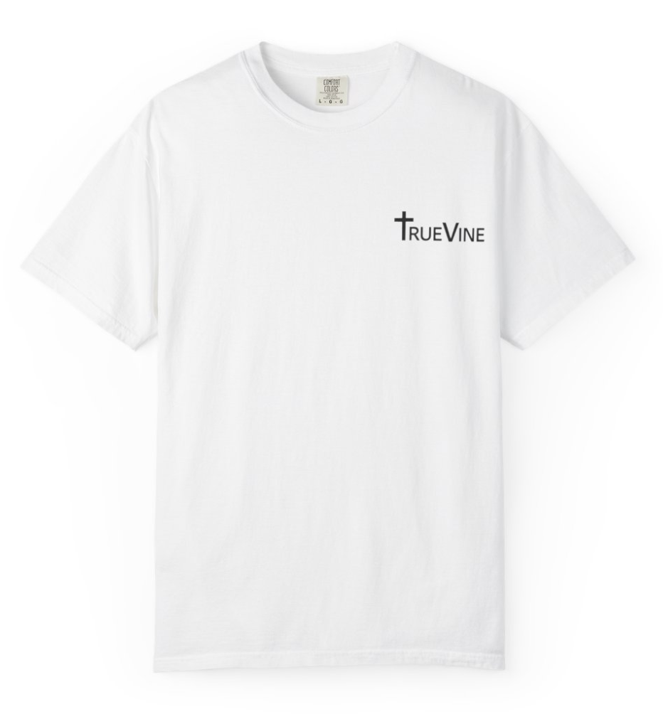 White T-Shirt - Black Logo