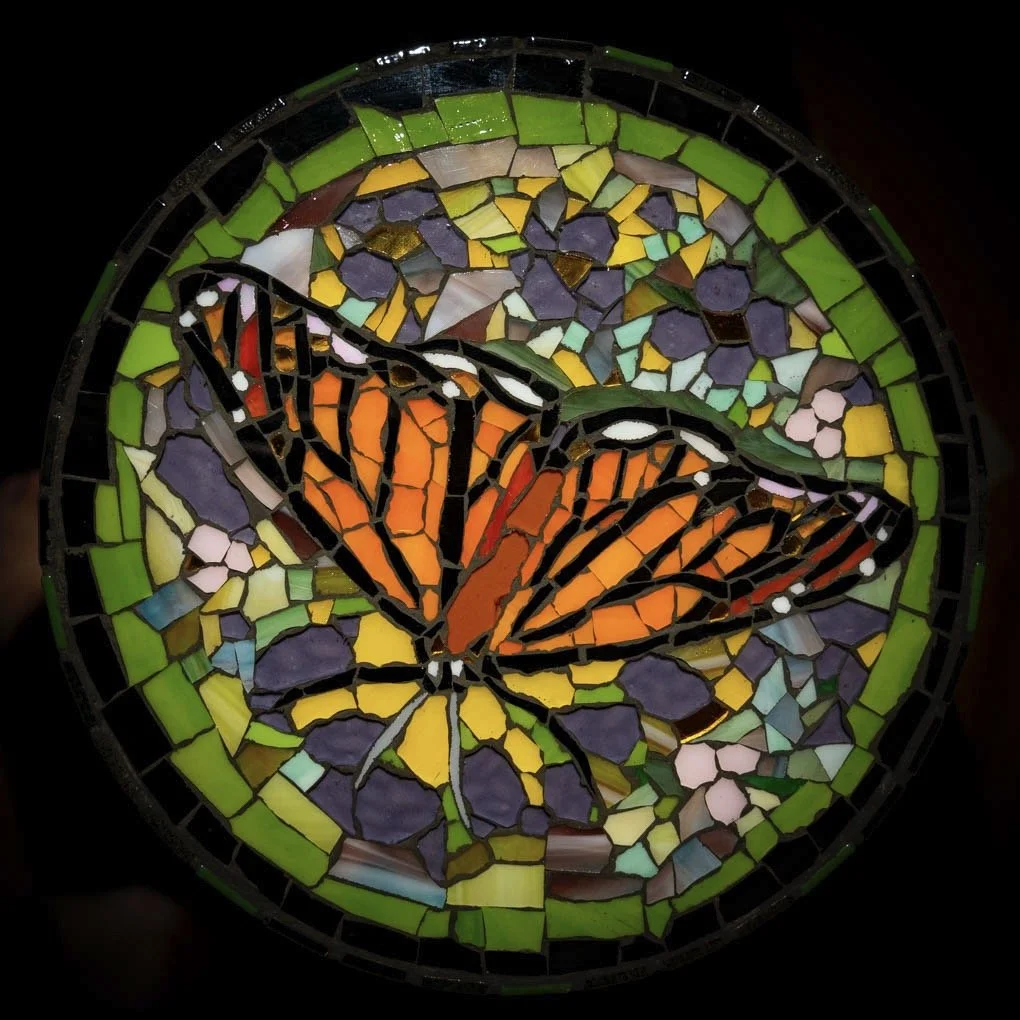 Butterfly Mosaic Glasswork