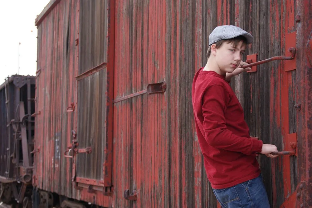 Senior portrait session, senior photography, Arizona photographer, phoenix area photographer, senior photos, Arizona Railway Museum Photography session