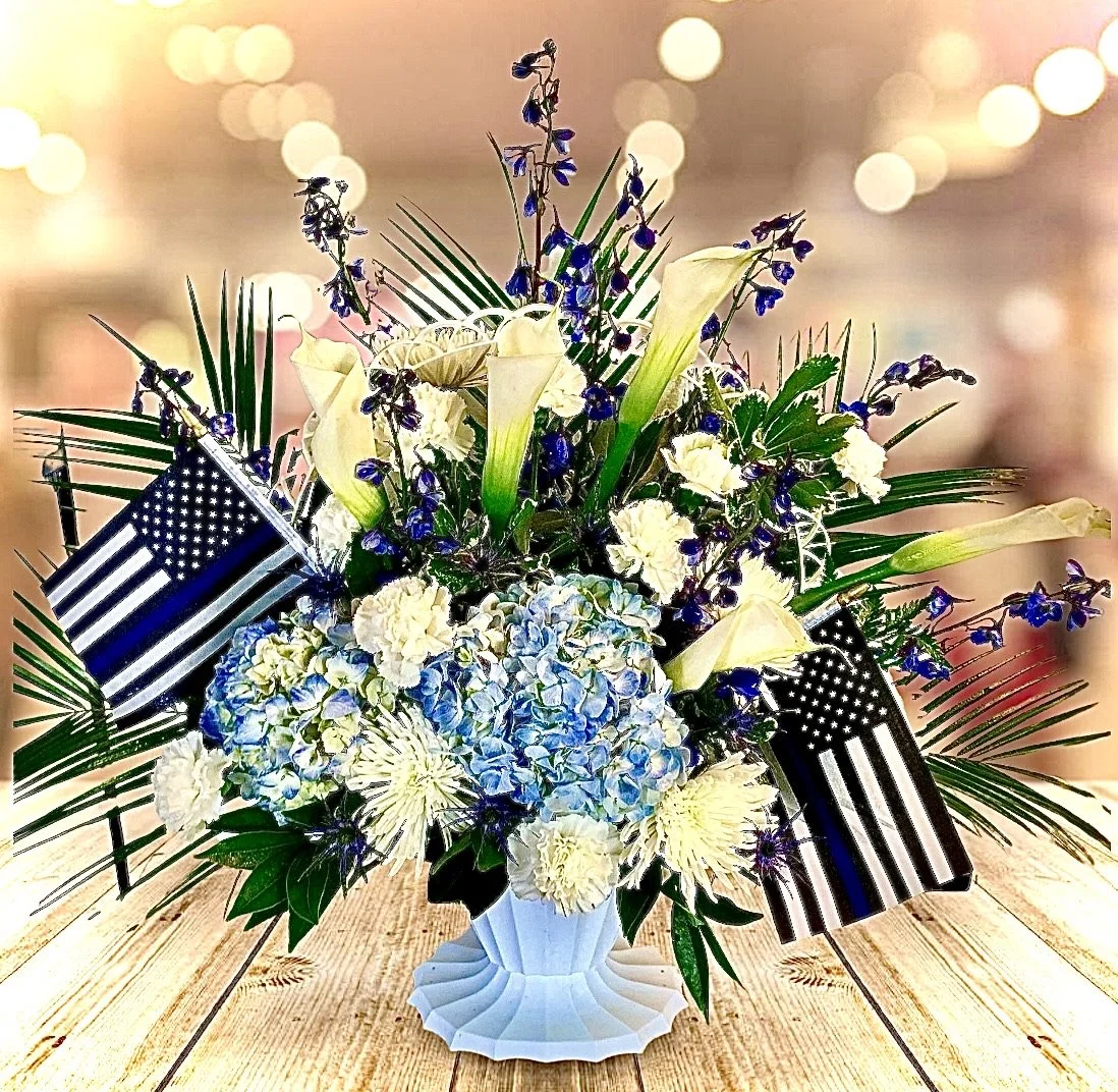 Custom Sympathy Floral Tribute