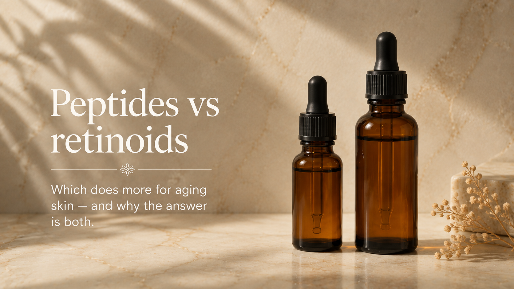 Peptides vs Retinoids: Which Does More for Aging Skin?