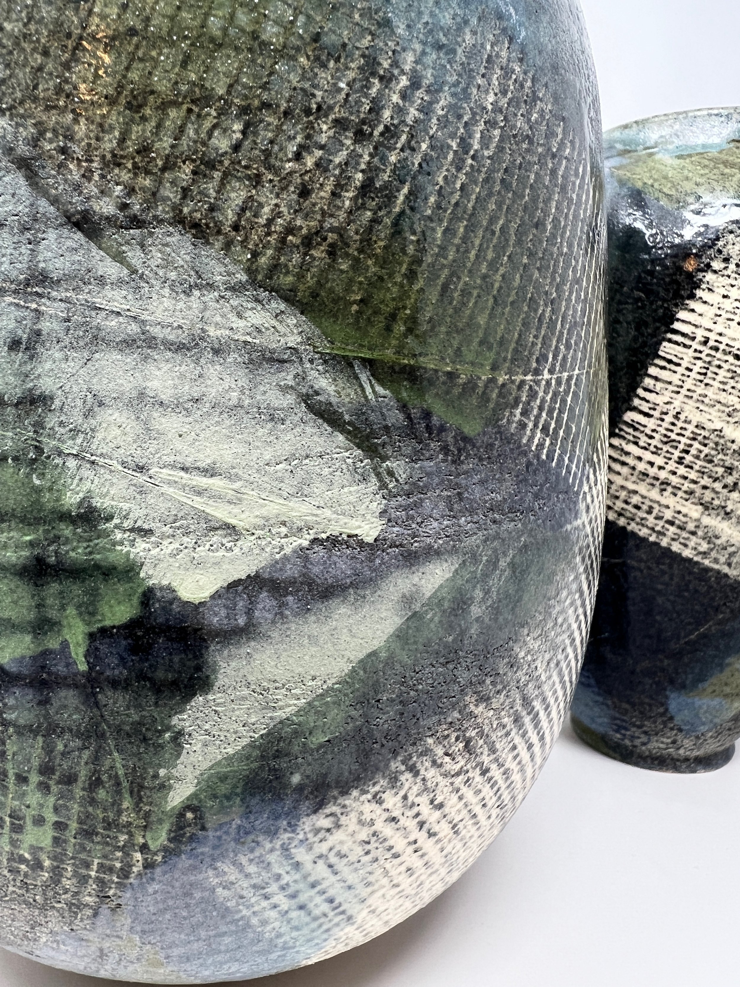 Texture becomes the thread that connects them.