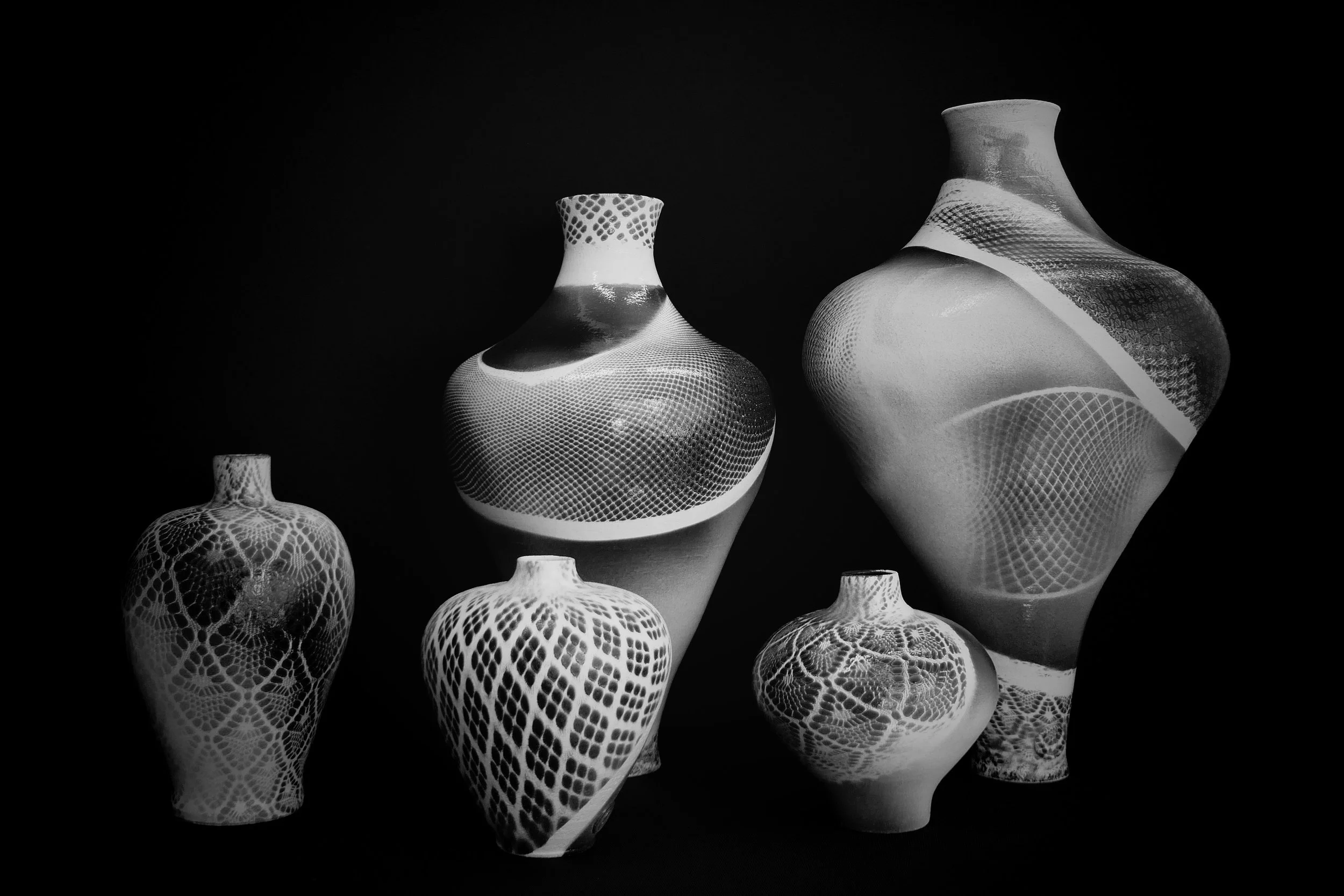 Surface Tension — Exploring rhythm through pattern, form, and restraint.