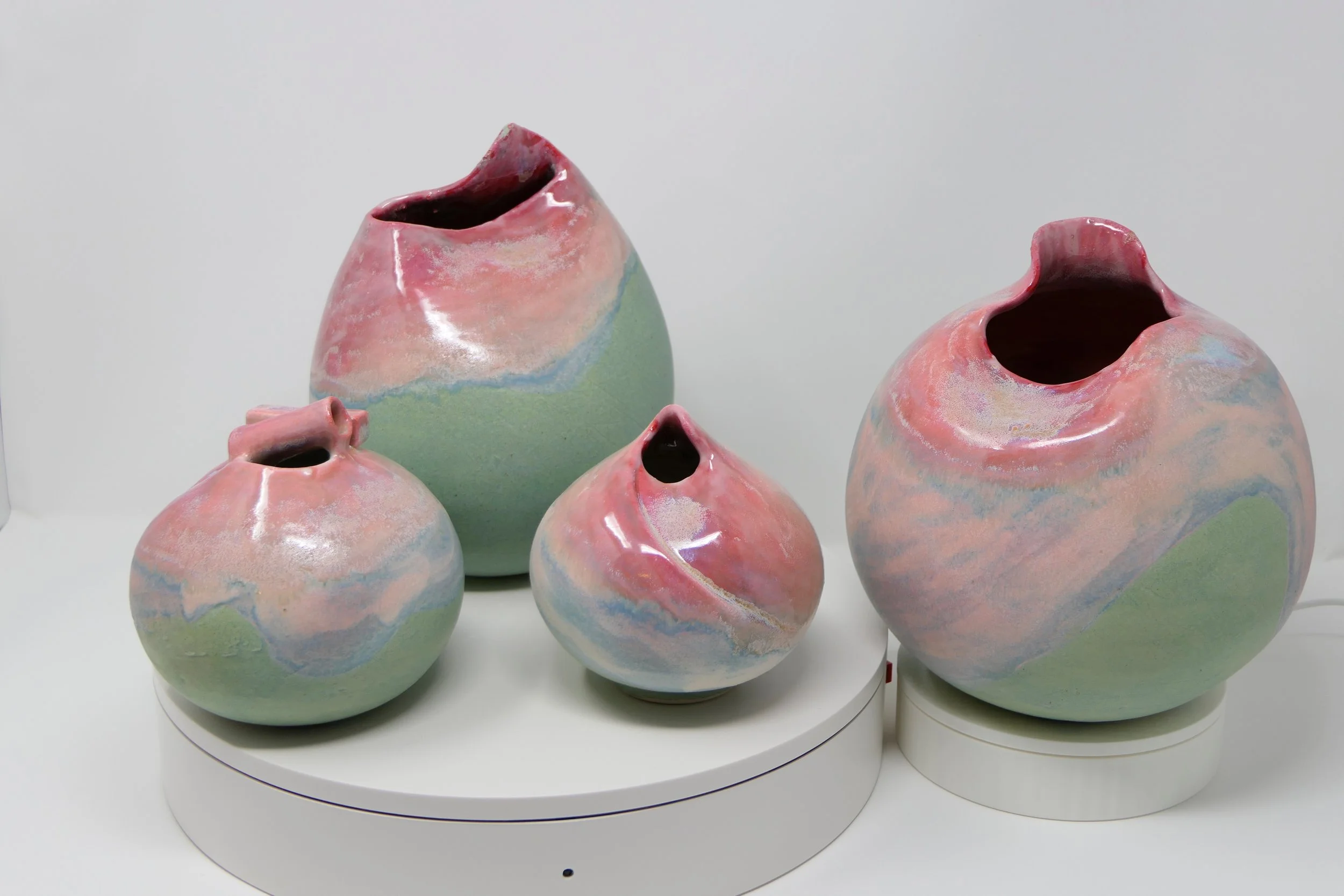 Beginning Again — One surface. Four forms. Four possibilities.