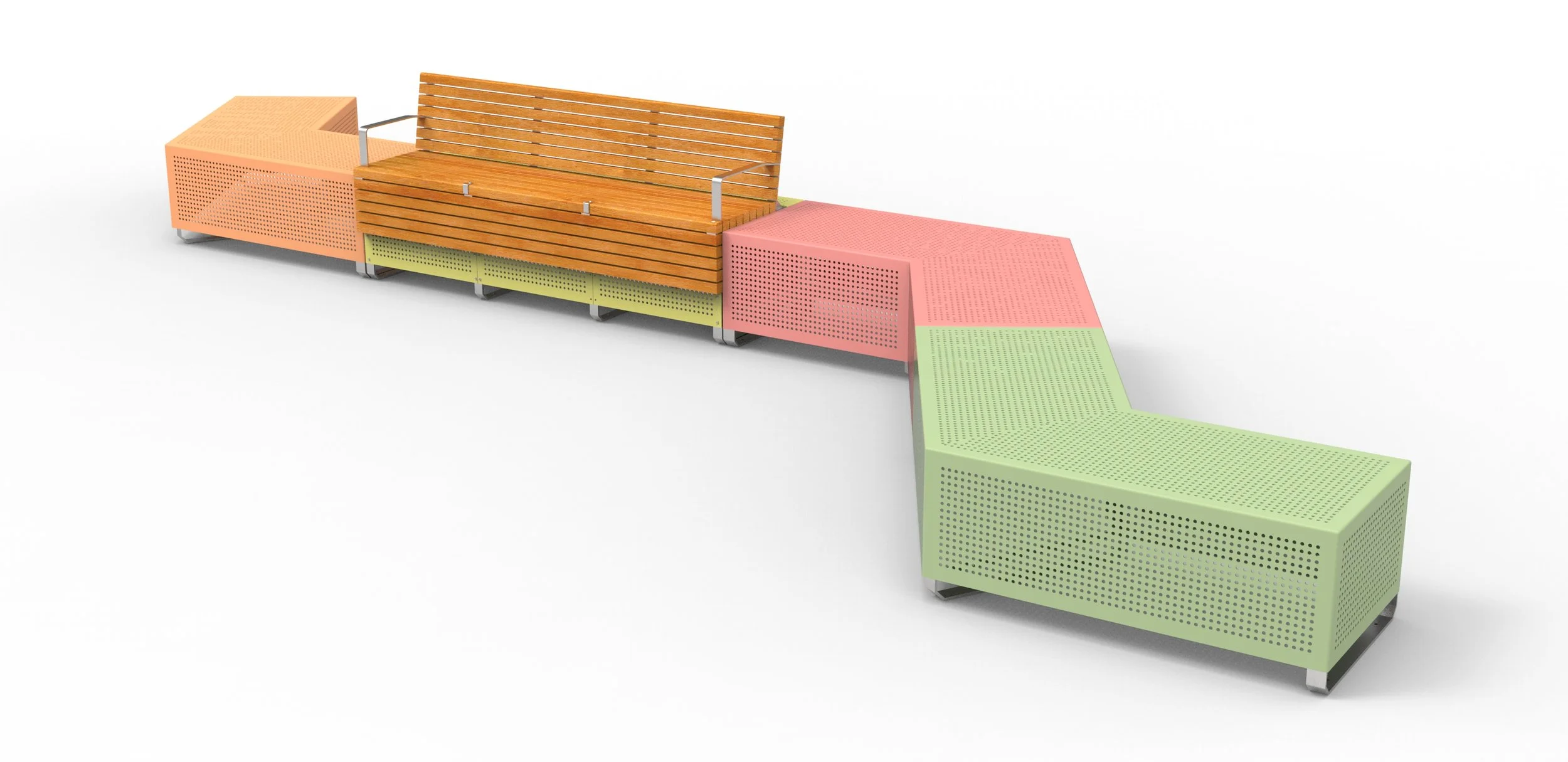 modular customized bench seat