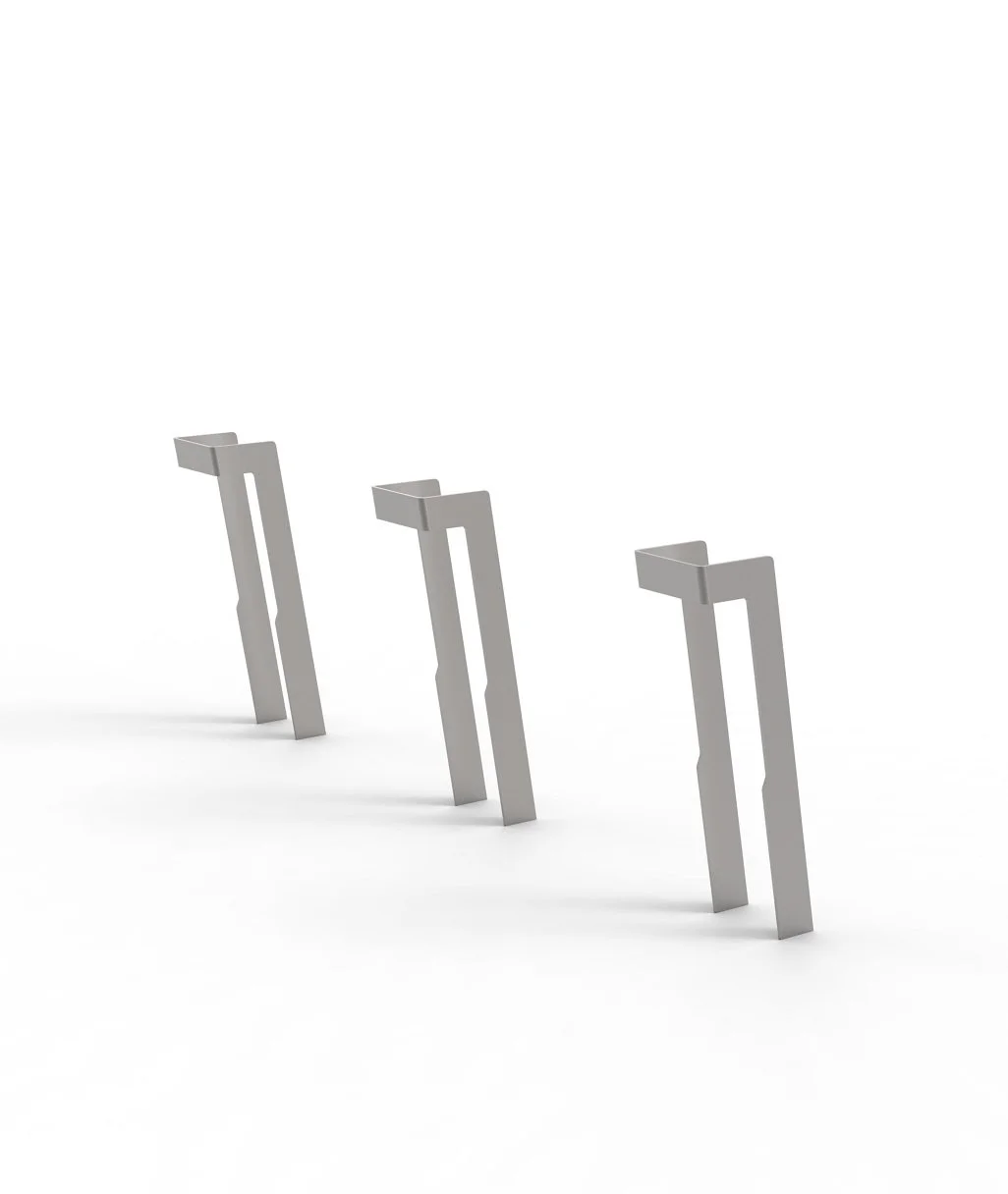 Three Bike racks for public spaces