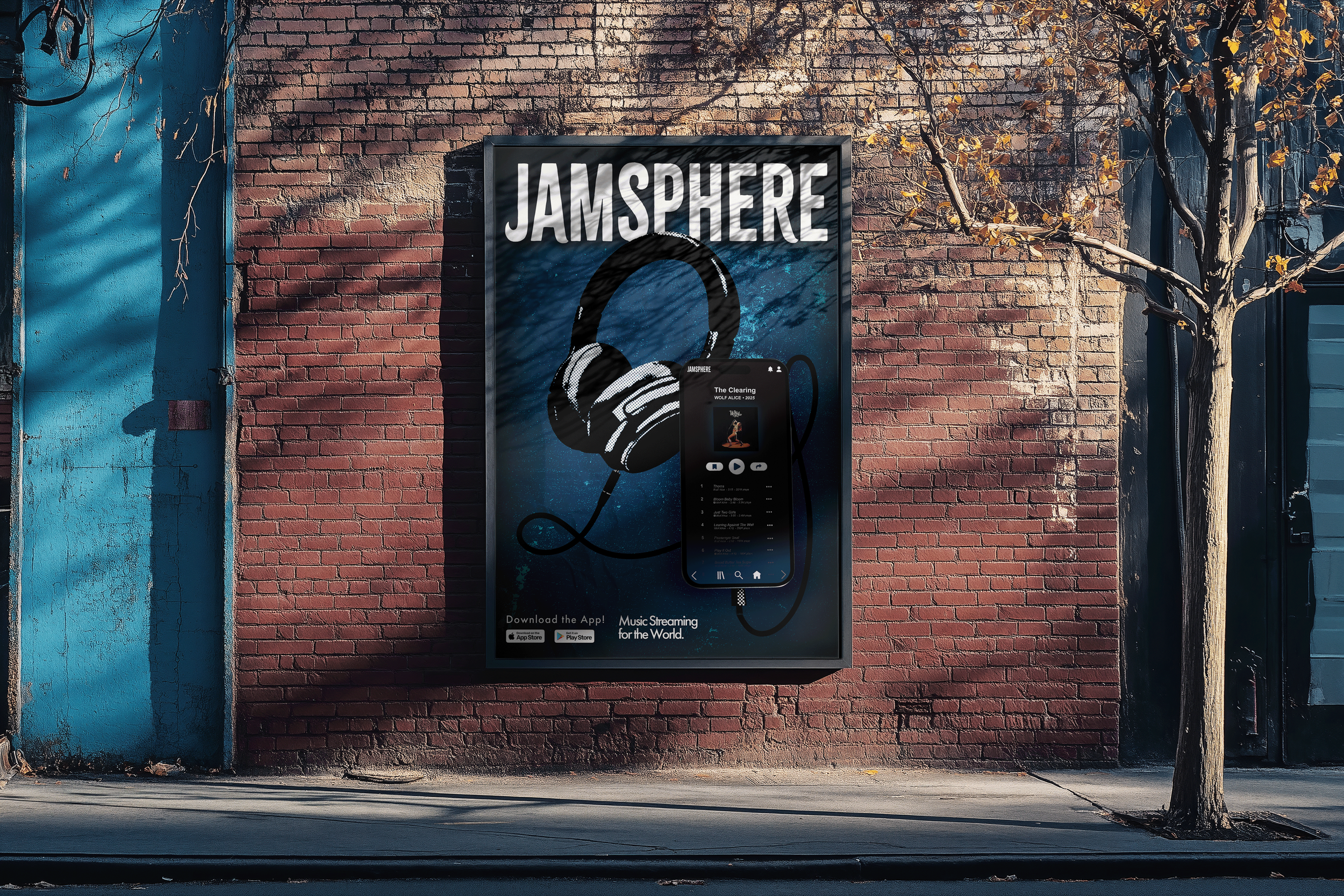 Vertical Billboard on th Brick Wall Mockup1.png