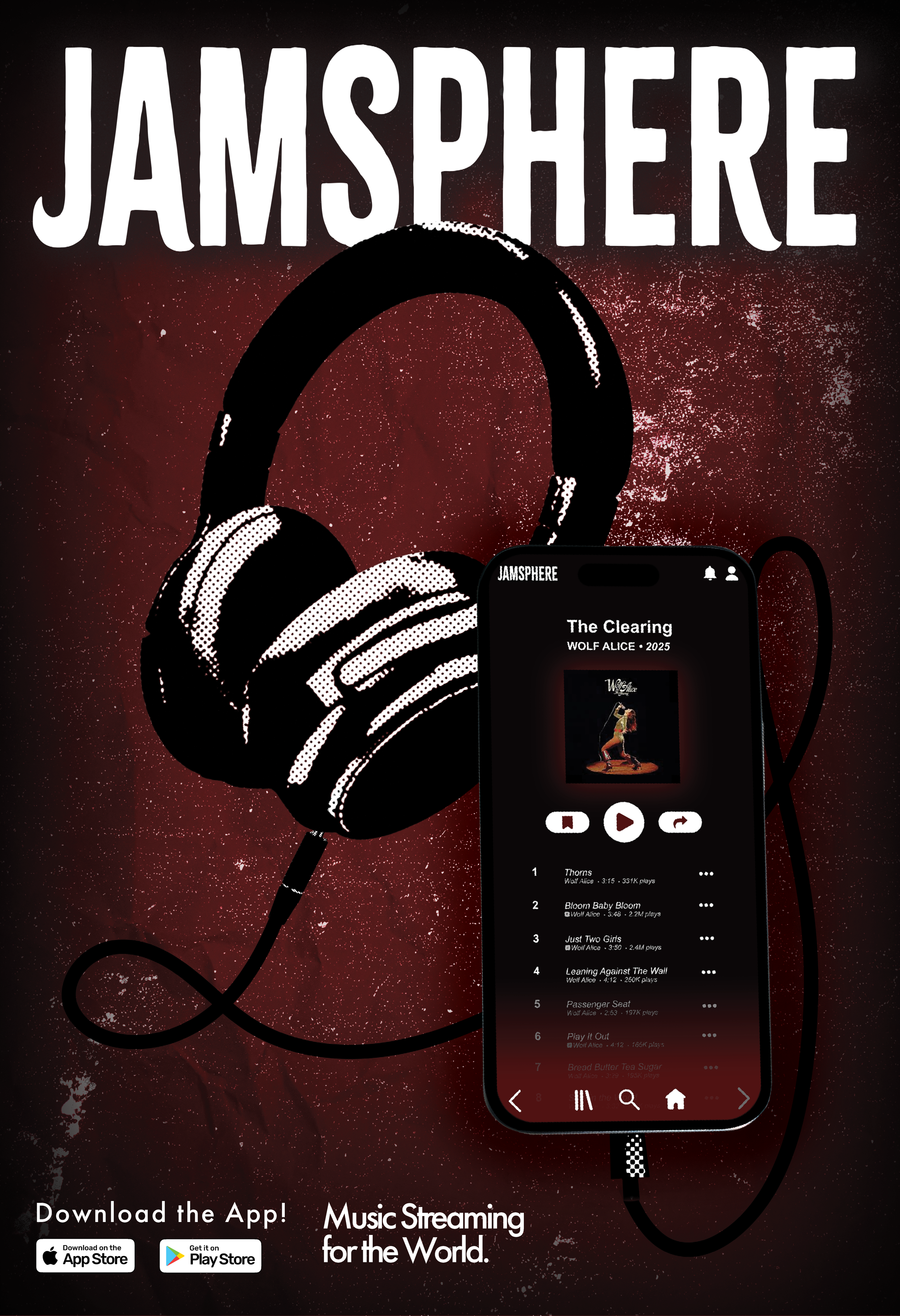 Jamsphere Stream Service