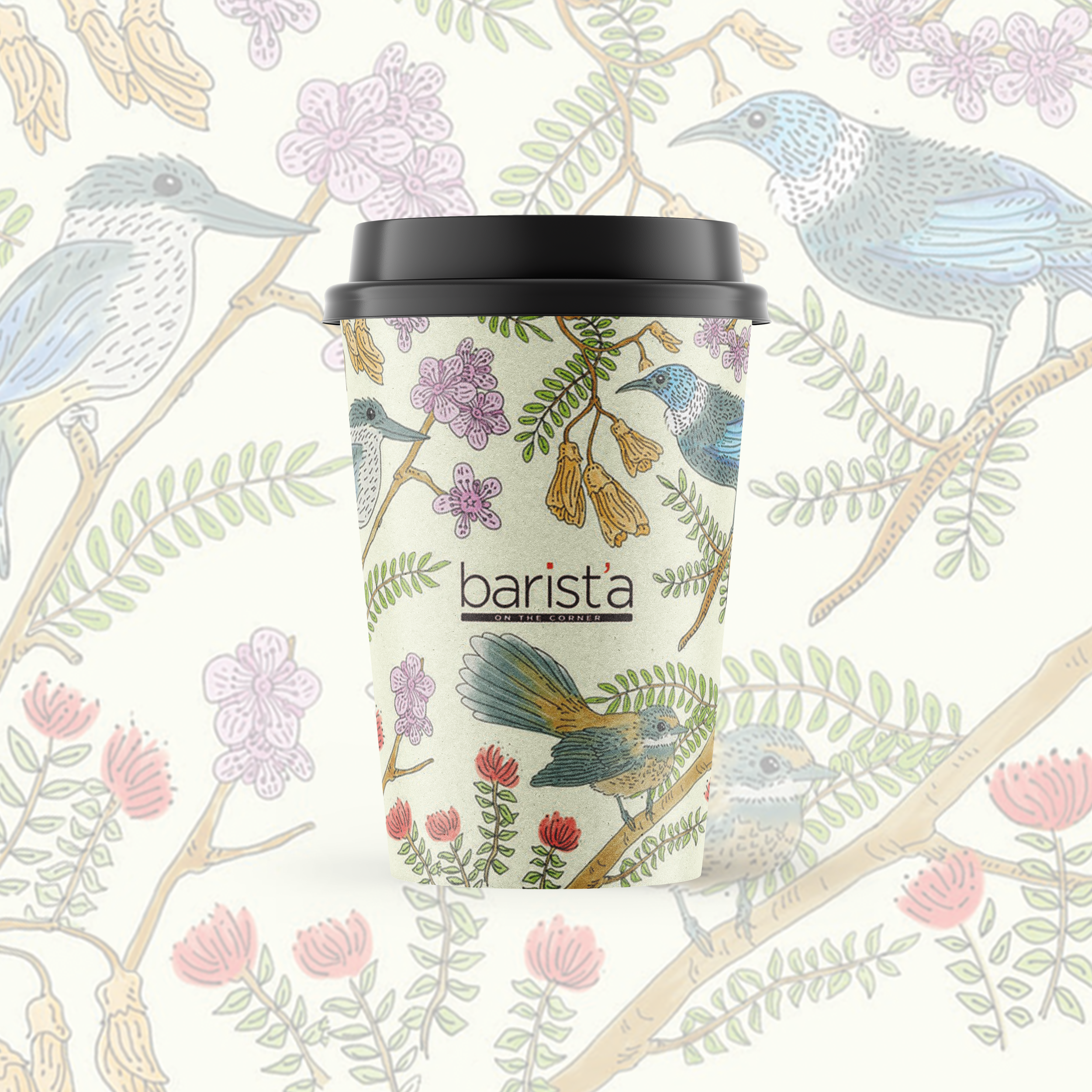 Cafe on the Corner Coffee Cup