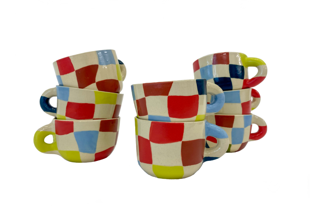 Checkered Mug