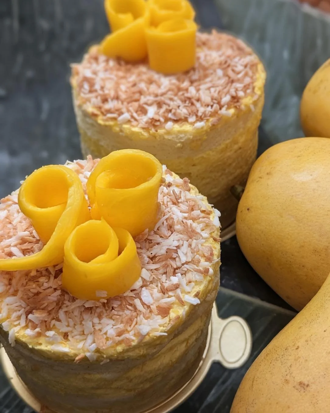 Mango Coconut Cake