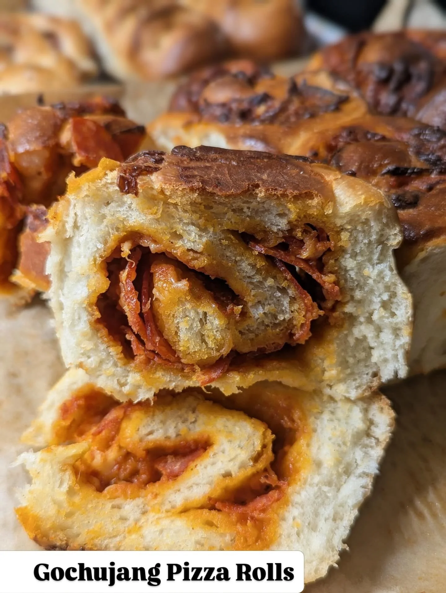 Gochujang Pizza Rolls