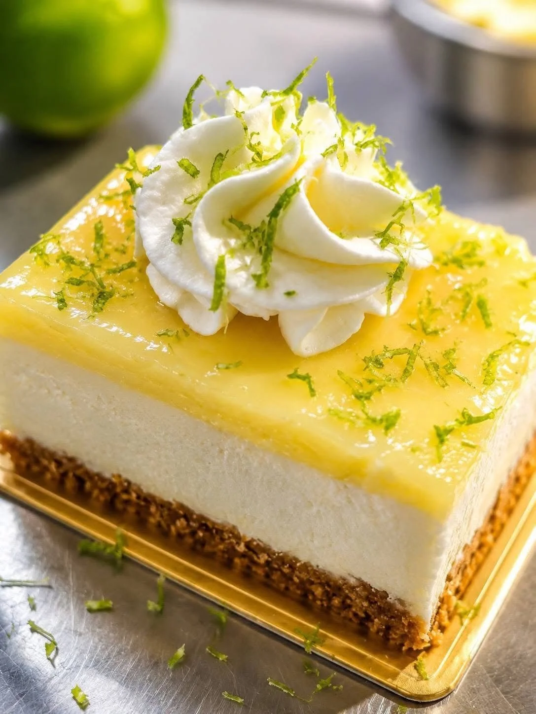 Tropical Kalamansi Cheesecake Delight