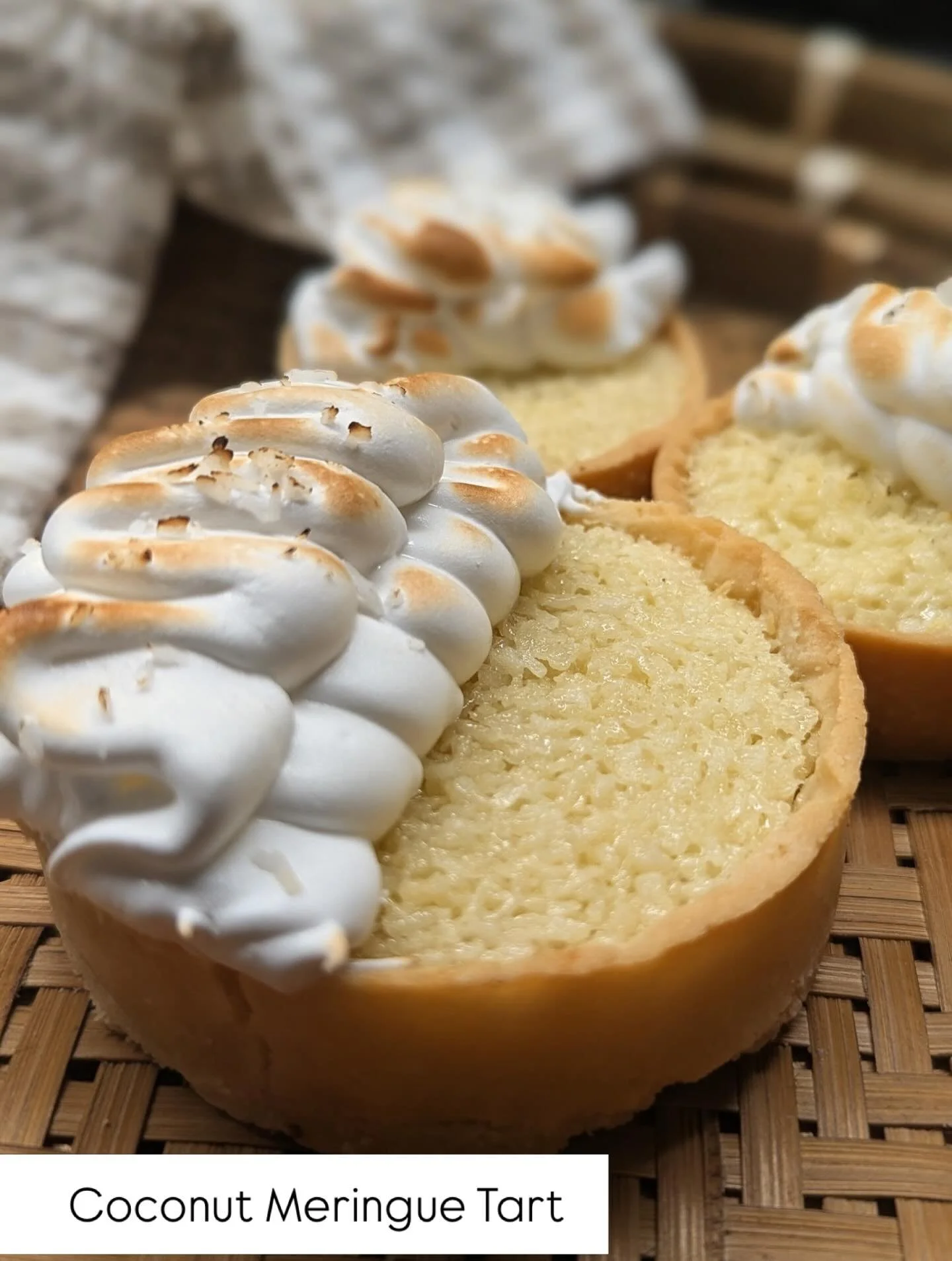 Coconut Meringue Tart