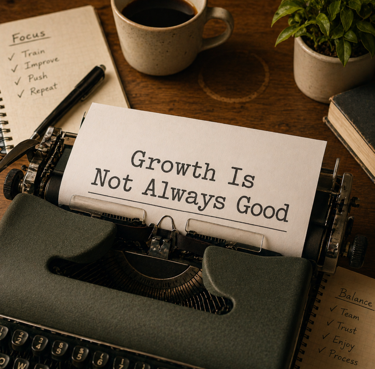 Growth Is Not Always Good
