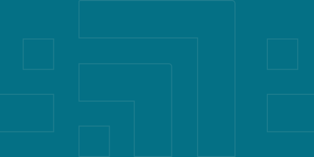 A teal background with a maze pattern outline in a slightly darker shade of teal.