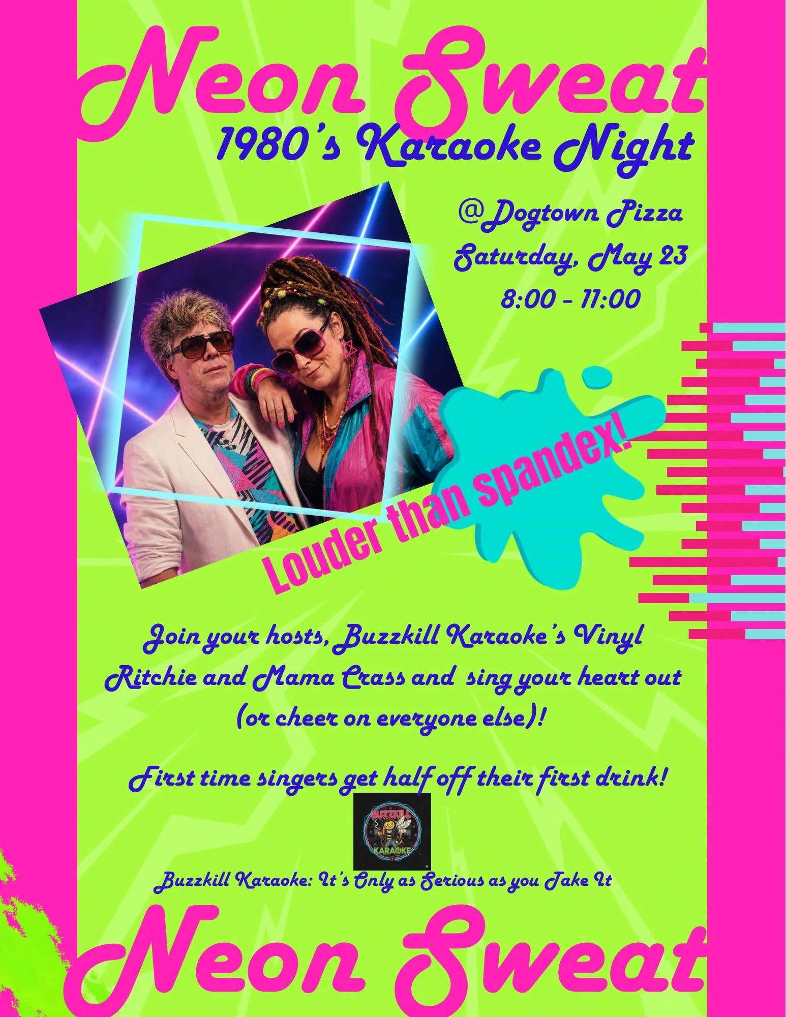 Karaoke- 1980's Karaoke Night: Neon Sweat