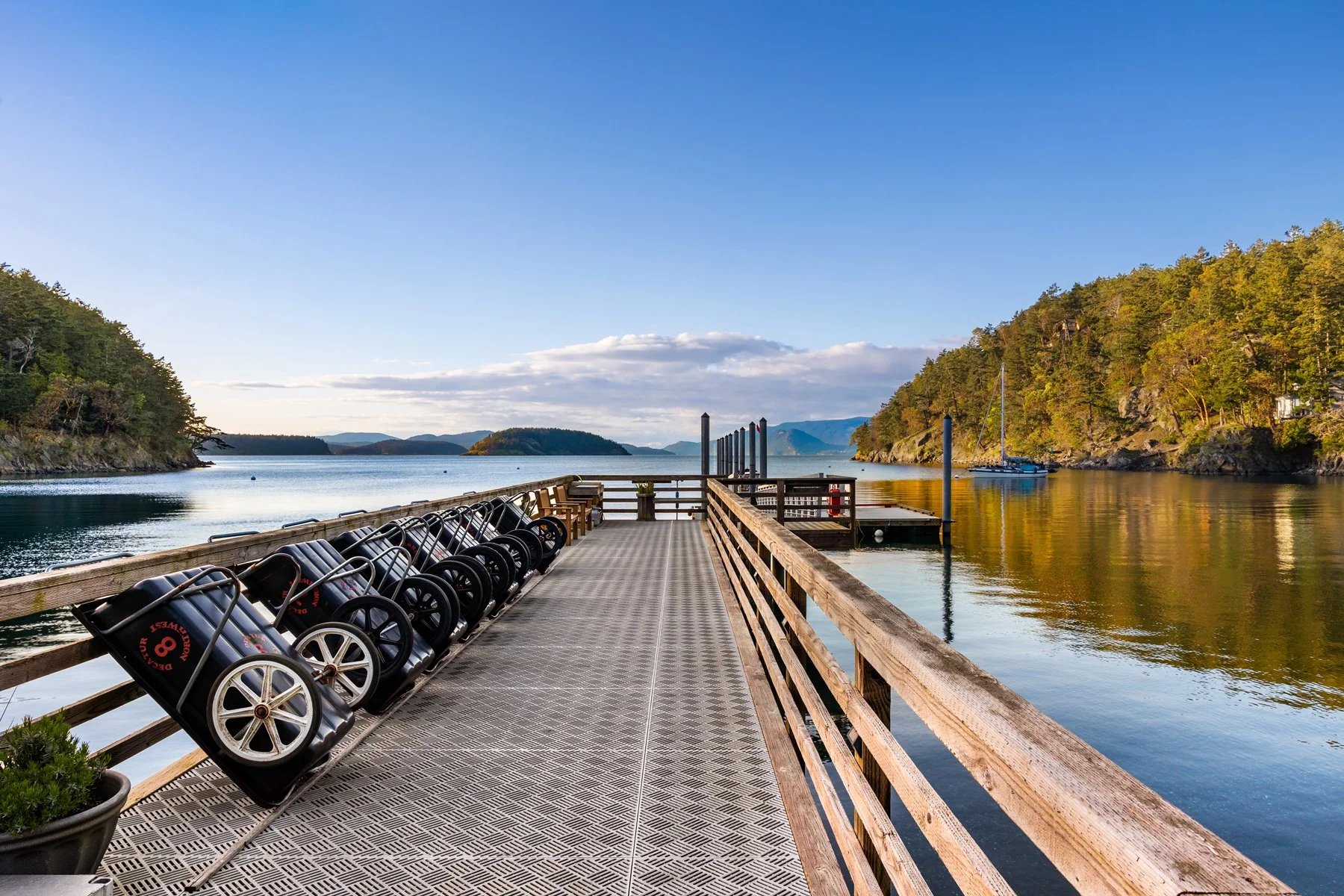 Private dock owned by Decatur Northwest