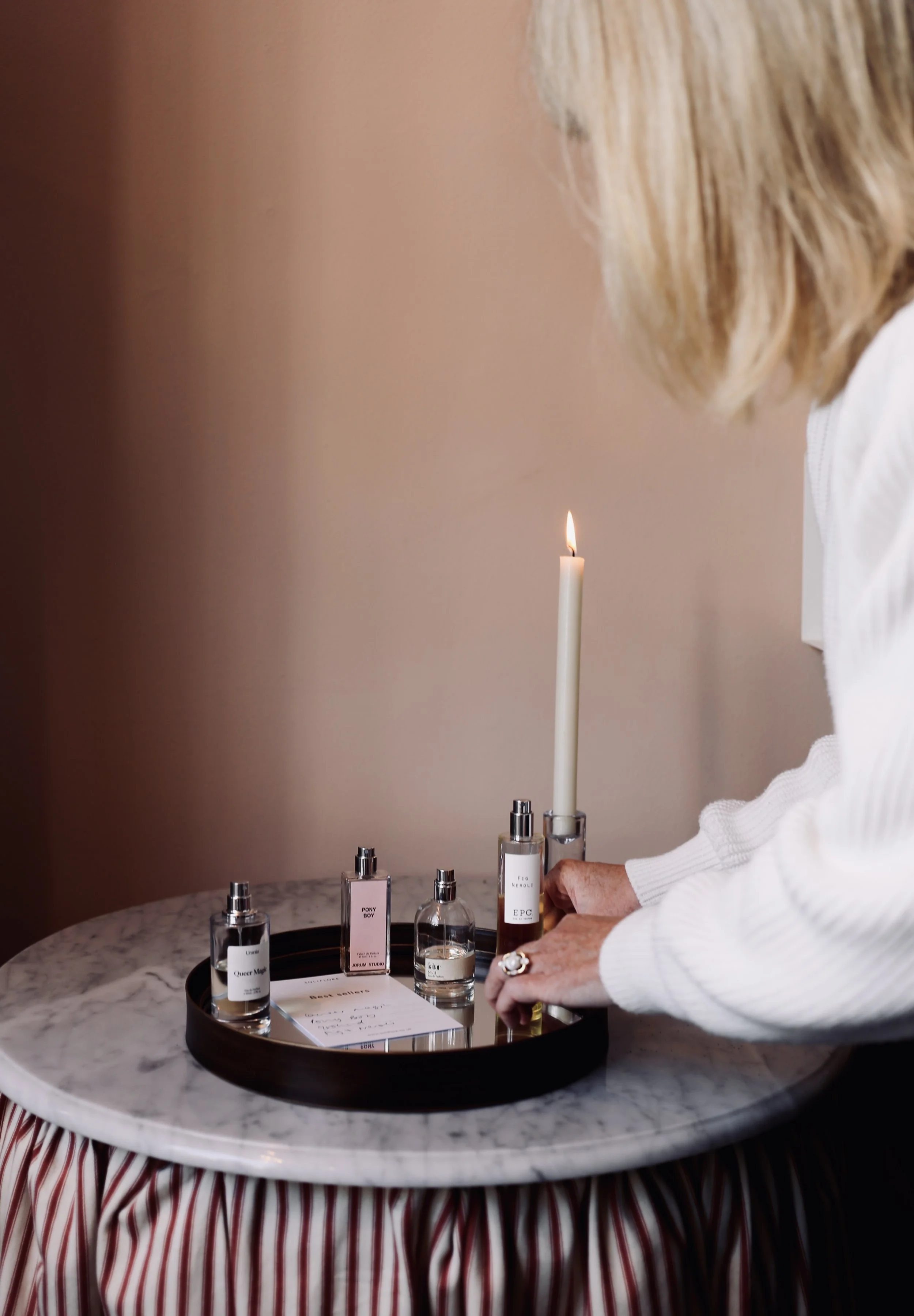 Brand photography for Soliflore independent perfumery — MUSE Creative Studio