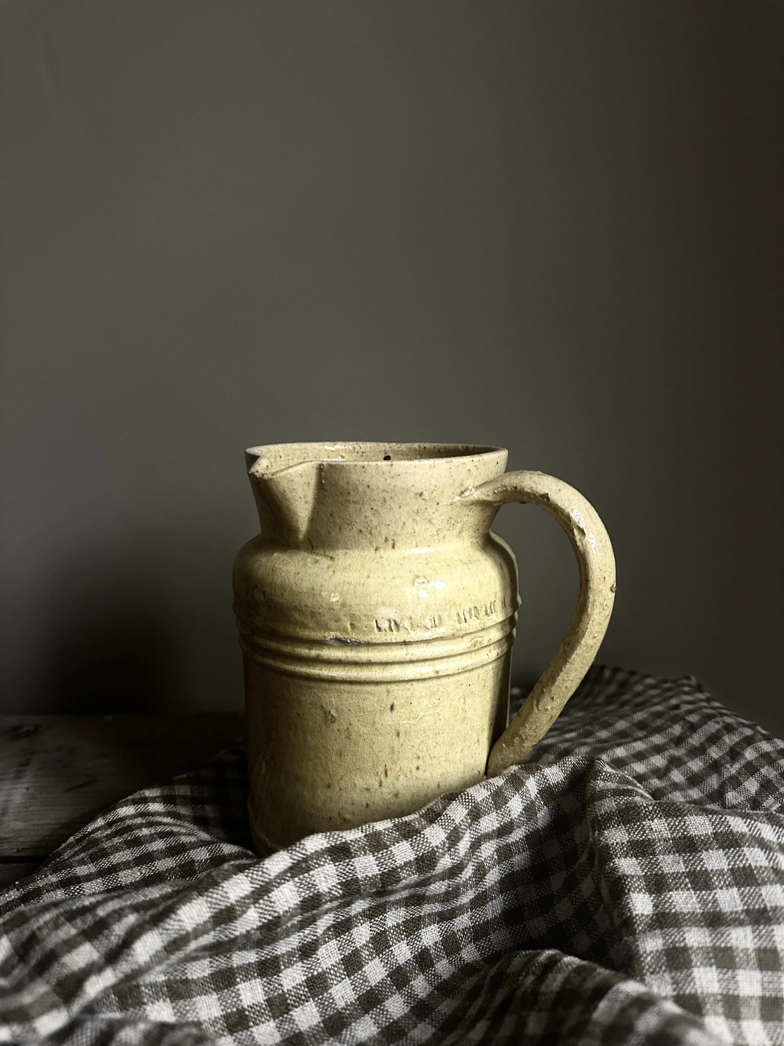 French Yellow Carafe