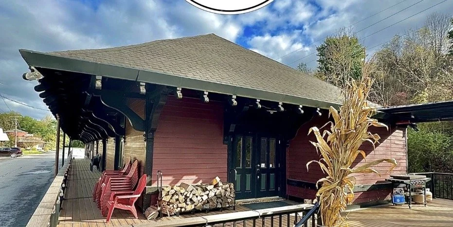 Victor was home to a busy train depot for the Auburn Railroad